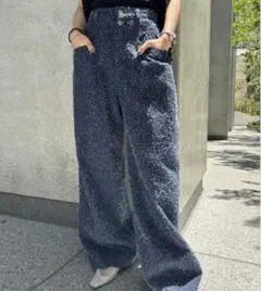 AMERI MEDI SCRATCH OVAL WIDE DENIMのサムネイル