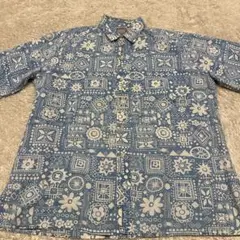 90s reyn spooner アロハシャツ　ラハイナセーラー　サイズXLのサムネイル