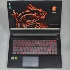 MSI ゲーミングノートPC GF63 Thin9RCX - メルカリ
