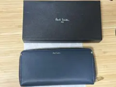 Paul Smith ネイビー 長財布 ほぼ未使用