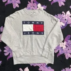 TOMMY JEANS スウェット グレーのサムネイル