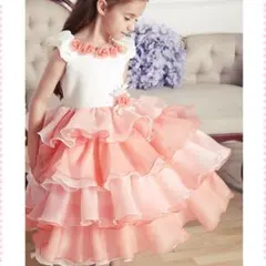 新品 100cm フォーマルドレス ベビードレス ワンピース 発表会ドレス