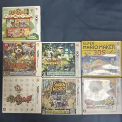 ニンテンドー3DS ソフト 6本セット まとめ売り - メルカリ