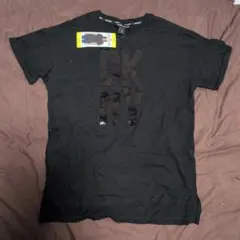 DKNY JEANS スパンコールロゴ Tシャツ ブラック S（大きめ）のサムネイル