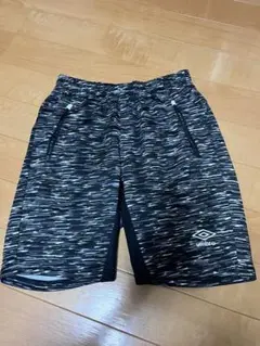【美品◆サイズL】umbro アンブロ スウェットハーフパンツ