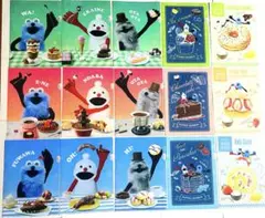 パペットスンスン　ファイル　コンプ　ファミマ　セブン　ローソン　15種15枚