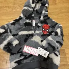MARVEL スパイダーマン ボアパーカー XS 110