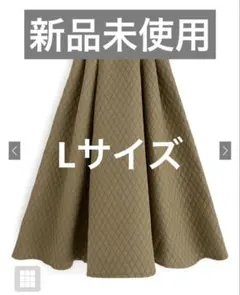 【GRL＊新品未使用】ダイヤキルティングフレアスカート[ta082]