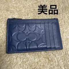【美品】　coach カードケース