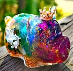 CHAKRAの豚さん♥オルゴナイト