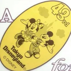 ディズニー　スーベニアメダル　ランド　43周年