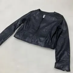 BE RADIANCE ブラックレザージャケット Fサイズ