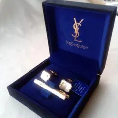 イブサンローラン ネクタイピン カウスボタン セット