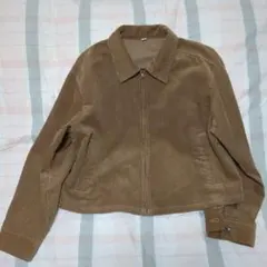 ✿未使用✿GU コーデュロイジャケット XL ブラウン