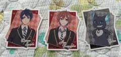 ツイステ　アニメーション　ぺたコレクション　ノーマル　エース　デュース　グリム