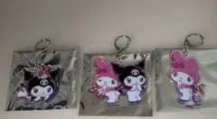My Melody♡KUROMI✕宇佐美コラボ アクリルキーホルダー　3種セット