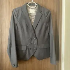 美品　オリーブデオリーブ　ダークグレー　ジャケット