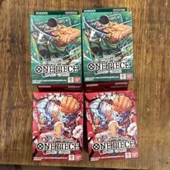 新品未開封】ワンピカード ルフィ(ST31) ゾロ(ST32) 各3個 計6個