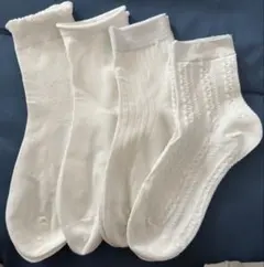ホワイトソックス 4足セット