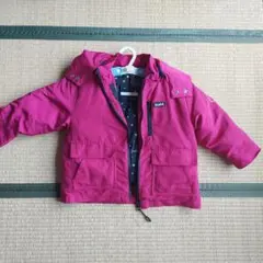 美品！エックスガールピンク ダウンコート 100cm