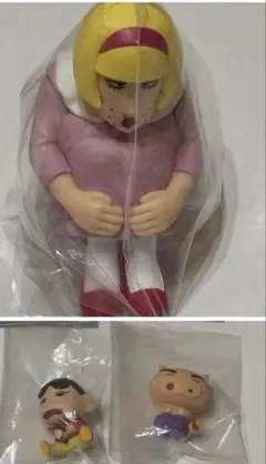 クレヨンしんちゃんまちぼうけしんちゃん ＆ぶりぶりざえもんとひろしセット