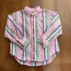 110　ラルフローレン　シャツ　長袖　おしゃれ　子供　フォーマル　入学式　卒業式