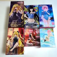 ToLOVEるダークネス　古手川唯 結城美柑 & 金色の闇フィギュア 6個セット To LOVEる フィギュア 6体セット 結城美柑 金色の闇 古手川唯 まとめ