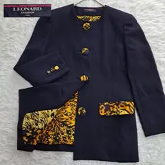 2025年最新】LEONARD カラー：ブラック系 ノーカラージャケットの人気