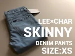 新品XS Lee×cher リー×シェル スキニーデニム　324