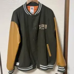 VISION STREET WEAR スタジャン オリーブグリーン