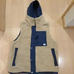 gym master リバーシブル　マウンテンベスト　男女兼用　ボア　Sサイズ