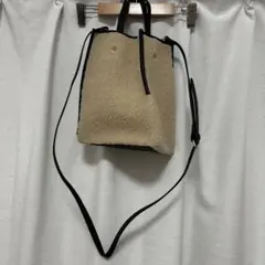 the dilettante ボアショルダーバッグ