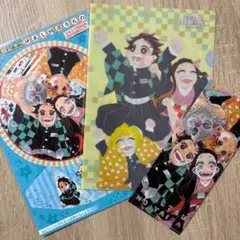 鬼滅の刃 ジャンプGIGA付録 クリアファイル 我妻善逸 嘴平伊之助 竈門炭治郎