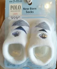 POLO ベビー靴下 7-11 cm