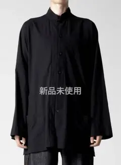 美品　S'YTE スタンドカラーロングシャツ　ブラック　　　　サイズ3 2025年最新】yohji スタンドカラー シャツの人気アイテム - メルカリ
