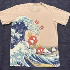 UNIQLO ユニクロ ポケモン 葛飾北斎 コイキング カビゴン Tシャツ M