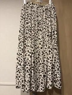 ヒョウ柄 Mサイズ スカート ロングスカート 春夏