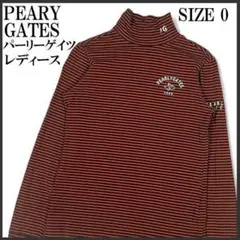 パーリーゲイツ 長袖 ハイネック シャツ ボーダー 0 ゴルフ