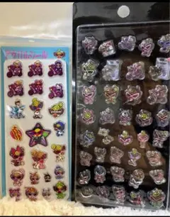 ヒスミニ　ボンボンドロップシール　アクリルシール　2枚セット