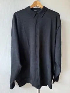 COMOLI 25AW ウール衿付き カーディガン チャコール SIZE3 - メルカリ