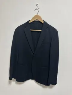 UNIQLO スリムフィット コンフォートジャケット M ブラック　ユニクロ