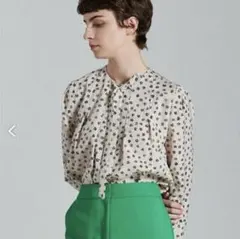 トゥモローランド　ボウタイブラウス