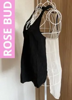 未使用★ROSEBUD　ローズバッド　　バイカラー　タンクトップのサムネイル