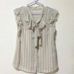 お値下げ【美品】MISCH MASCH★透けブラウス