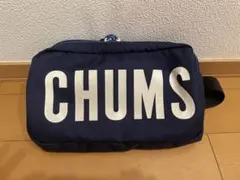 CHUMS ボディバッグ ウエストポーチ ネイビー