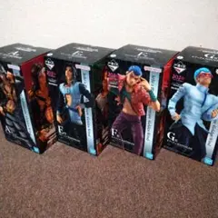 一番くじジョジョ A賞 E賞 F賞 G賞 フィギュア4体他各賞セット