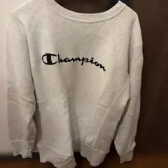 Champion リバースウィーブ スウェット グレー