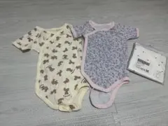 【ほぼ未使用】アプレレクール　ベビー ボディスーツ 70-80cm 3点セット