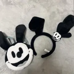 ディズニー オズワルド カチューシャandポーチ