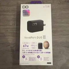 新品 未開封 CIO NovaPort DUO Ⅱ 67W 黒